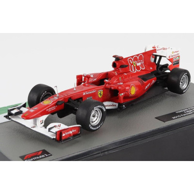 EDICOLA FERRARI F1  F10 N 7 TURKISH GP 2010 FELIPE MASSA - RED WHITE 1/43