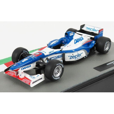 EDICOLA ARROWS F1  A18 N 1 SEASON 1997 DAMON HILL - WHITE BLUE 1/43