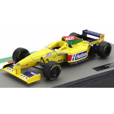 EDICOLA FORTI F1  FG01 95B N 23 SEASON 1996 ANDREA MONTERMINI - YELLOW 1/43