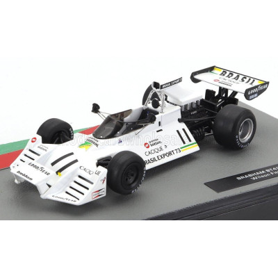 EDICOLA BRABHAM F1  BT42 N 11 SEASON 1973 WILSON FITTIPALDI - WHITE 1/43