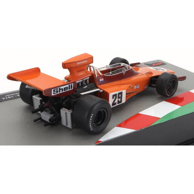 EDICOLA LOTUS F1  72E N 29 SEASON 1974 IAN SCHECKTER - ORANGE BORDEAUX 1/43