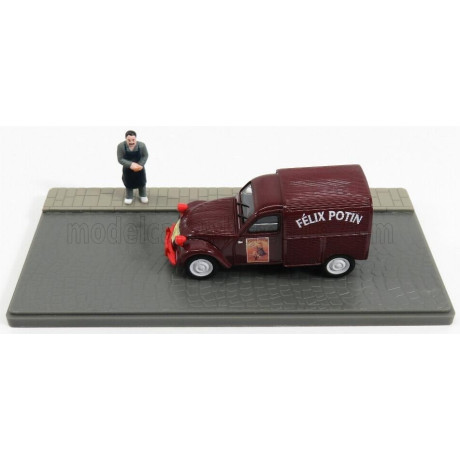 EDICOLA CITROEN 2CV EPICIER FELIX POTIN - DROGHIERE - BORDEAUX 1/43