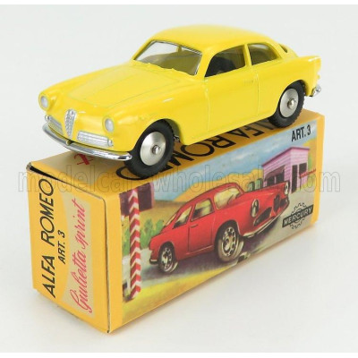 EDICOLA ALFA ROMEO GIULIETTA SPRINT COUPE 1960 - YELLOW 1/48