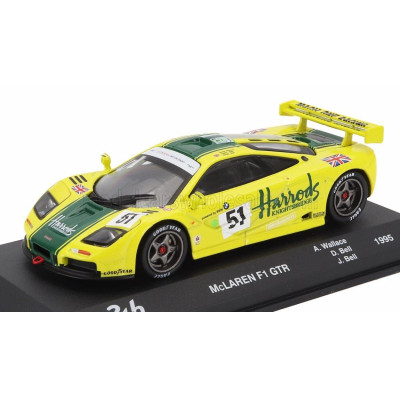 EDICOLA McLAREN F-1 GTR BMW S70 6.1L V12 TEAM HARRODS MACH ONE RACING N 51 3rd 24h LE MANS 1995 ANDY WALLACE - DEREK BELL - JUST