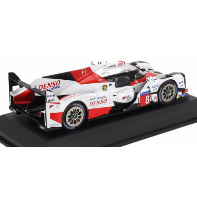 EDICOLA TOYOTA TS050 HIBRID 2.4L TURBO V6 TEAM GAZOO RACING N 8 24h LE MANS 2017 SEBASTIEN BUEMI - KAZUKI NAKAJIMA - ANTHONY DAV
