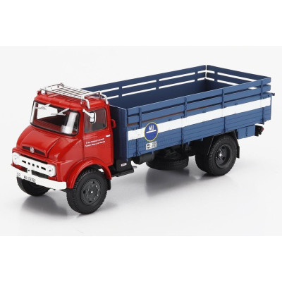 EDICOLA EBRO C700 TRUCK 2-ASSI 1964 - RED BLUE WHITE 1/43