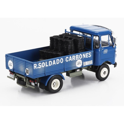 EDICOLA SAVA SH550 TRUCK R.SOLDADO CARBONES 2-ASSI 1970 - BLUE 1/43
