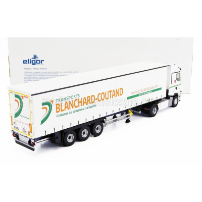 ELIGOR RENAULT T-LINE TRUCK BLANCHARD COUTAND TRANSPORTS 2021 - WHITE 1/43