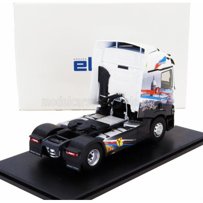 ELIGOR RENAULT T-LINE HIGH TRACTOR TRUCK BOULOGNE SUR MER 2-ASSI 2021 - BLACK WHITE 1/43