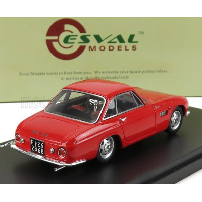 ESVAL MODEL OSCA 1600GT FISSORE COUPE 1963 - RED 1/43
