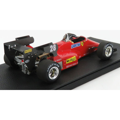 GP REPLICAS FERRARI F1 126C4 N 28 SEASON 1984 R.ARNOUX - RED 1/18