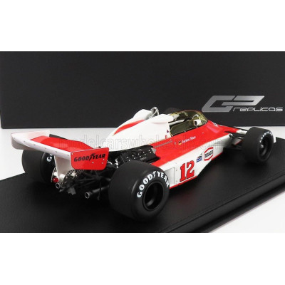 GP REPLICAS McLAREN F1  M23 FORD COSWORTH MARLBORO McLAREN TEAM N 12 SEASON 1976 JOCHEN MASS - CON VETRINA - WITH SHOWCASE - RED