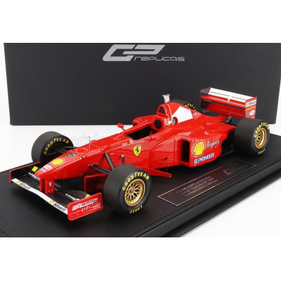 GP REPLICAS FERRARI F1  F310B TEAM SCUDERIA FERRARI MARLBORO N 6 CANADA GP 1997 EDDIE IRVINE - CON VETRINA - WITH SHOWCASE - RED