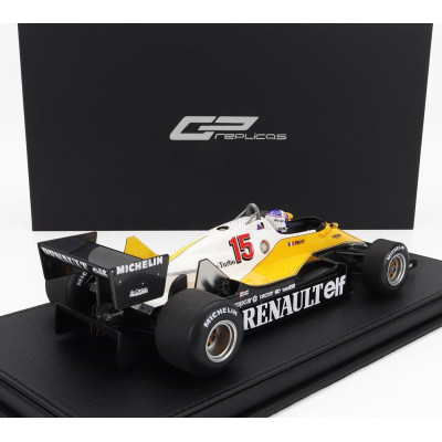 GP REPLICAS RENAULT F1 RE40 N 15 WINNER FRENCH GP PAUL RICHARD (POLE AND FASTEST LAP) (with pilot figure) 1983 ALAIN PROST - CON