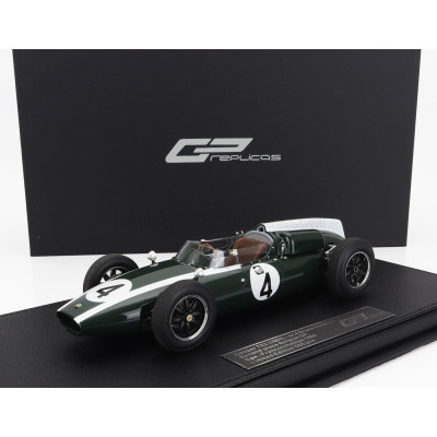 GP REPLICAS COOPER F1  T53 N 4 2nd BELGIUM SPA GP 1960 BRUCE McLAREN - GREEN 1/18