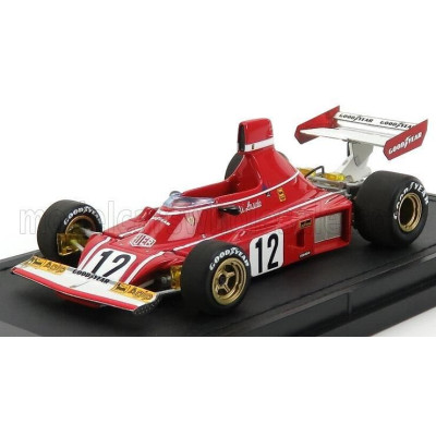 GP REPLICAS FERRARI F1  312 B3 N 12 NIKI LAUDA SEASON 1974 (AND FIRST TWO RACE 1975 WORLD CHAMPION 1975) - RED 1/43