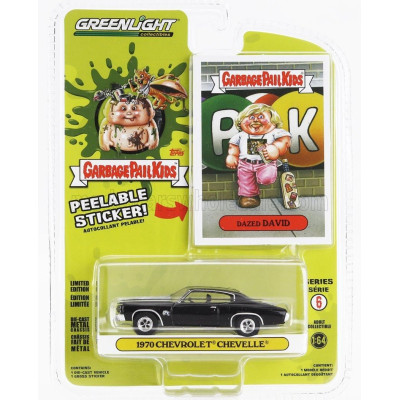 GREENLIGHT CHEVROLET CHEVELLE COUPE 1970 - BLACK 1/64