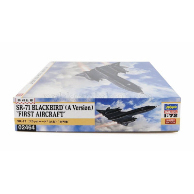 HASEGAWA LOCKHEED MARTIN SR-71 BLACKBIRD A VERSION FIRST AIRCRAFT AIRPLANE 1968 1/72