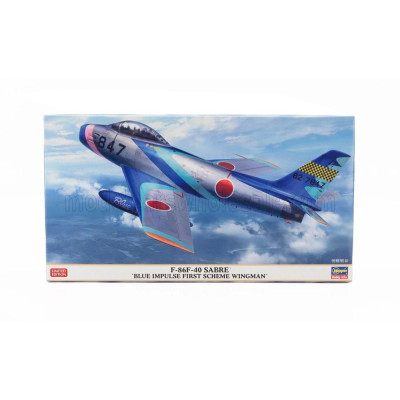 HASEGAWA NORTH AMERICAN SABRE F86F-40 MILITARY AIRPLANE 1949 1/48