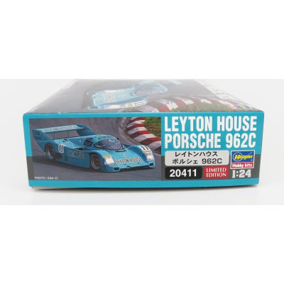 HASEGAWA PORSCHE 962C LEYTON HOUSE N 11 RACE VERSION 1987 K.NISSEN - V.WEIDLER 1/24