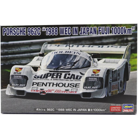 HASEGAWA PORSCHE 962C 2.8L N 20 WEC JAPAN 1000km SEASON 1988 1/24