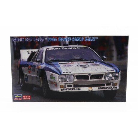 HASEGAWA LANCIA 037 N 12 RALLY MONTECARLO 1986 S.SERVIA' - J.SABATER 1/24
