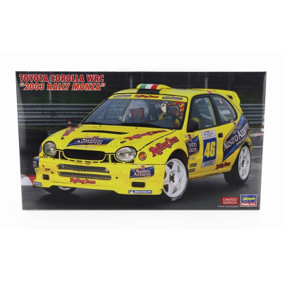 HASEGAWA TOYOTA COROLLA WRC N 46 RALLY MONZA SHOW 2003 VALENTINO ROSSI - CARLO CASSINA 1/24