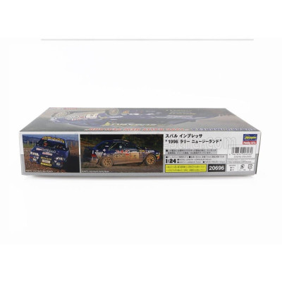 HASEGAWA SUBARU IMPREZA 555 N 5 RALLY NEW ZEALAND 1996 PETER BOURNE POSSUM - VINCENT CRAIG 1/24