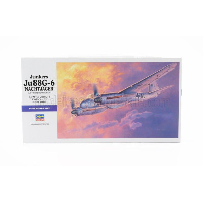 HASEGAWA JUNKERS JU-88G-6 NACHYJAGER MILITARY AIRPLANE 1942 1/72