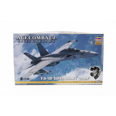HASEGAWA BOEING F/A-18F SUPER HORNET AIRPLANE MILITARY 1995 1/72
