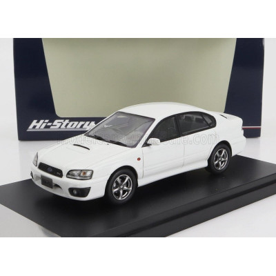 HI STORY SUBARU LEGACY B4 RSK 2001 - WHITE 1/43