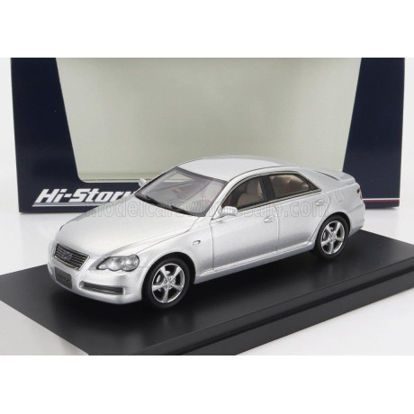 HI STORY TOYOTA MARK X 300G PREMIUM 2004 - SILVER 1/43