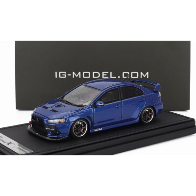 IGNITION MODEL MITSUBISHI LANCER EVOLUTION X (CZ4A) 2014 - BLUE MET 1/43