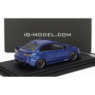 IGNITION MODEL MITSUBISHI LANCER EVOLUTION X (CZ4A) 2014 - BLUE MET 1/43
