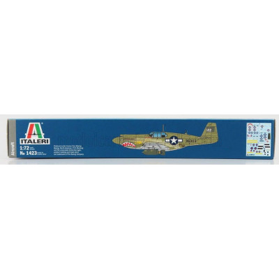 ITALERI NORTH AMERICAN P-51A MUSTANG AIRPLANE MILITARY 1941 -  1/72