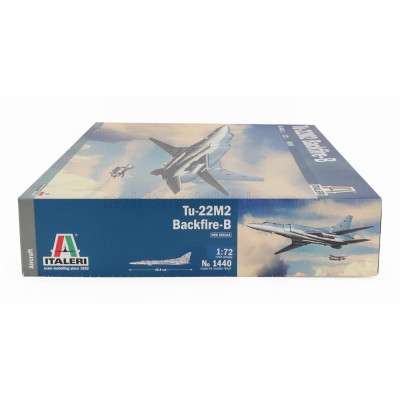 ITALERI TUPOLEV TU-22M2 BACKFIRE-B MILITARY AIRPLANE 1975 1/72