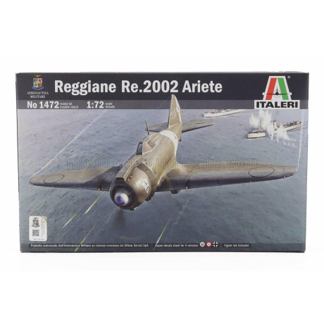 ITALERI REGGIANE RE2002 ARIETE MILITARY AIRPLANE 1941 1/72
