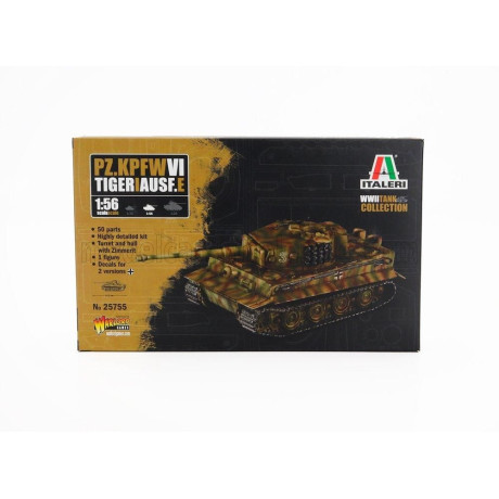 ITALERI TANK PZ. KPFW. VI TIGER I AUSF. E MILITARY 1945 1/56