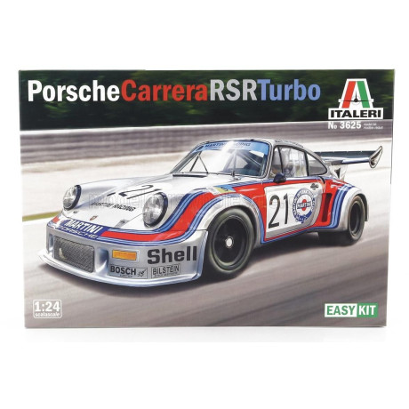 ITALERI PORSCHE 911 930 CARRERA RSR TURBO 2.1L TEAM MARTINI RACING N 21 24h LE MANS 1974 H.KOINIGG - M.SCHURTI 1/24