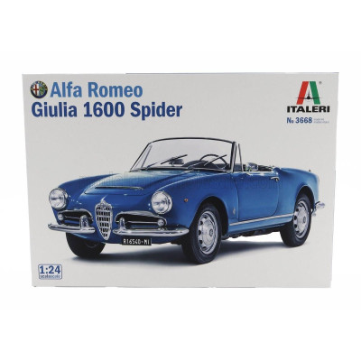 ITALERI ALFA ROMEO GIULIA SPIDER 1600 1972 1/24