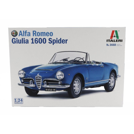 ITALERI ALFA ROMEO GIULIA SPIDER 1600 1972 1/24