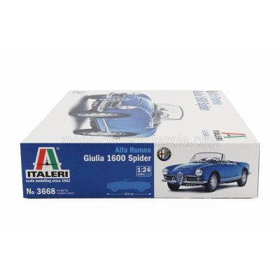 ITALERI ALFA ROMEO GIULIA SPIDER 1600 1972 1/24