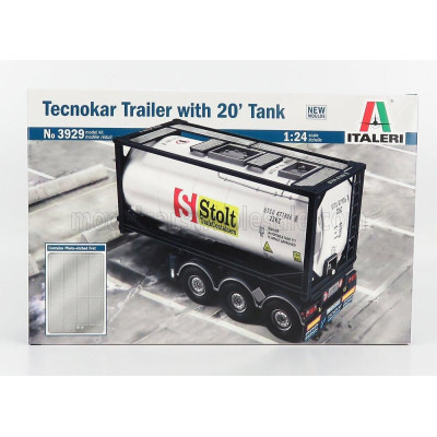 ITALERI ACCESSORIES RIMORCHIO CISTERNA 3-ASSI - TANKER TRAILER 1/24