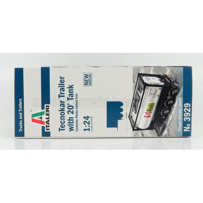 ITALERI ACCESSORIES RIMORCHIO CISTERNA 3-ASSI - TANKER TRAILER 1/24