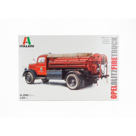 ITALERI OPEL BLITZ TANKER TRUCK FIRE ENGINE 1952 1/24