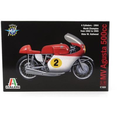 ITALERI MV AGUSTA 500 N 2 WORLD CHAMPION 1962 - 1963 - 1965 - 1965 M.HAILWOOD 1/9