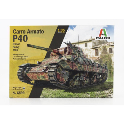 ITALERI TANK P40 CARRO ARMATO MILITARY 1941 1/35