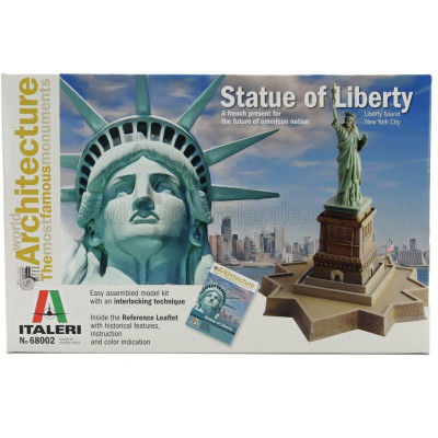 ITALERI ACCESSORIES STATUA DELLA LIBERTA' - STATUE OF LIBERTY Largh.WIDTH cm 15.0 X Alt.HEIGHT cm 17.0