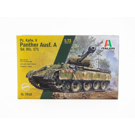 ITALERI TANK SD. KFZ. 171 PANTHER AUSF. A MILITARY 1945 1/72
