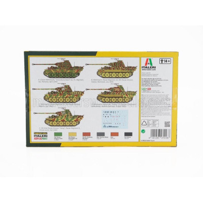 ITALERI TANK SD. KFZ. 171 PANTHER AUSF. A MILITARY 1945 1/72
